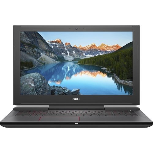 Dell - G5 15.6" Gaming Laptop- Intel Core i7- 8GB Memory- NVIDIA GeForce GTX 1050 Ti - 1TB Hard Drive + 128GB Solid State Drive - Black-Front_Standard 
