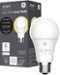 C by GE - A19 Bluetooth Smart LED Light Bulb with Google Assistant/Alexa/HomeKit - White Only-Front_Standard