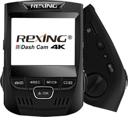  Rexing - V1 3rd Generation Dash Cam - Black