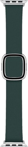 Leather Modern Buckle for Apple Watch™ 40mm - Large - Forest Green