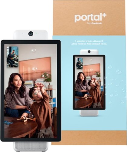 Facebook Portal Plus Smart Video Calling 15.6 Display with Alexa - White WORLDWIDE DELIVERY