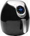 PowerXL - 5.3qt Air Fryer - Black/Stainless Steel-Angle_Standard