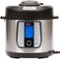 PowerXL - Quick Pot 6qt Digital Pressure Cooker - Black/Stainless Steel-Angle_Standard