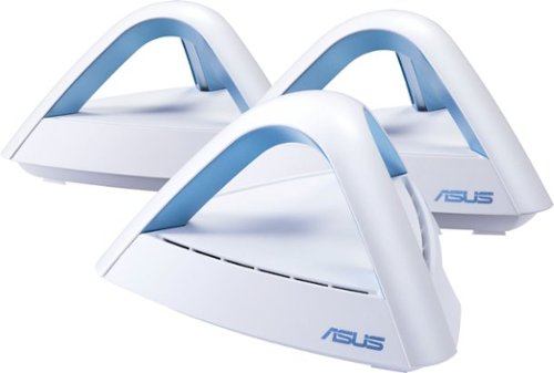 ASUS - Wireless-AC1750 Dual-Band Mesh Wi-Fi Router - Blue/White-Front_Standard 