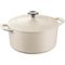Tramontina - Gourmet Enameled Cast Iron 5.5-Quart Dutch Oven - Matte White-Angle_Standard
