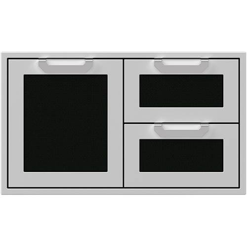 Hestan - AGSDR Series 36" Double Drawer and Storage Door Combination - Stealth
