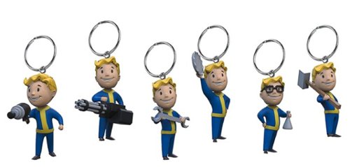  Fallout 76 - Vault Boy 3D Keychain - Styles May Vary