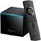 Amazon - Fire TV Cube 4K Streaming Media Player with Alexa and All-New Alexa Voice Remote - Black-Front_Standard