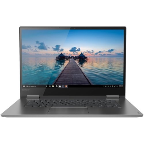  Lenovo - Yoga 730 2-in-1 15.6&quot; Touch-Screen Laptop - Intel Core i7 - 16GB Memory - 512GB Solid State Drive - Platinum Silver