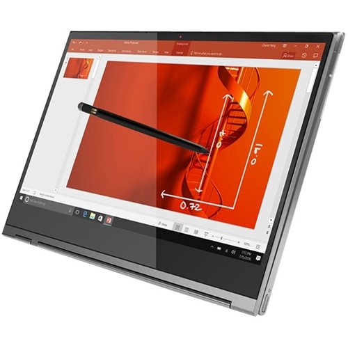 Lenovo - Yoga C930 2-in-1 13.9" 4K Ultra HD Touch-Screen Laptop - Intel Core i7 - 8GB Memory - 256GB SSD - Mica
