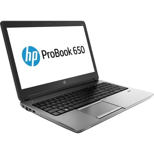 HP - ProBook 15" Refurbished Laptop - Intel Core i5 - 8GB Memory - 128GB Solid State Drive - Black-Left_Standard 