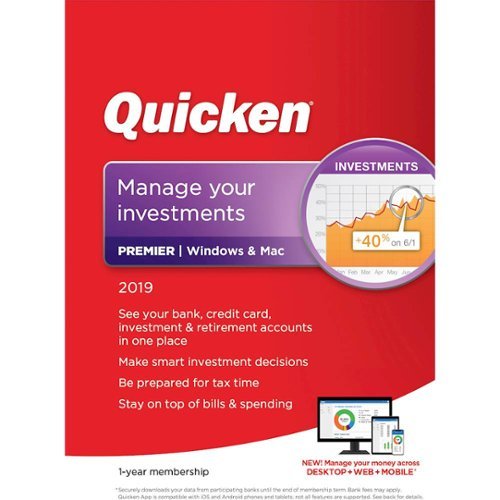Quicken - Premier 2019 - Windows, Mac OS [Digital]-Front_Standard 