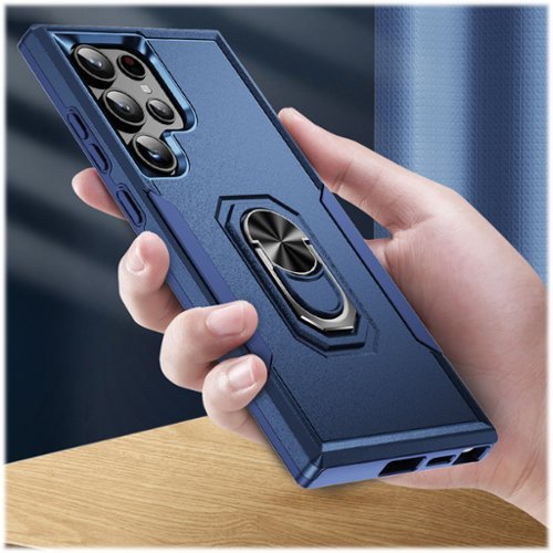SaharaCase ArmorPro Kickstand Case for Samsung Galaxy S24 Ultra - Navy Blue BUY IN EUROPE
