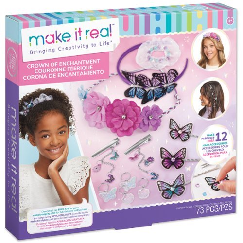 Make It Real Crown Of Enchantment - DIY Jewelry Kit, Create 12 Hair Accessories