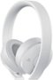 Sony - Gold Wireless Stereo Headset for PlayStation 4, PlayStation VR, Mobile Devices and Select PCs - White-Left_Standard