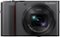 Panasonic - Lumix DC-ZS200 20.1-Megapixel Digital Camera - Silver-Front_Standard