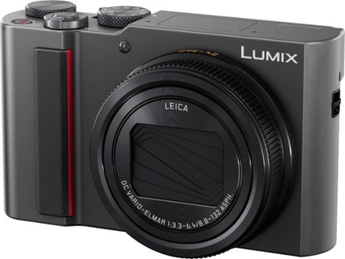 Panasonic Lumix DC ZS200 20.1 Megapixel Digital Camera Silver DC
