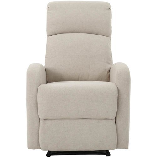 Noble House - Escanaba Recliner - Wheat-Front_Standard 