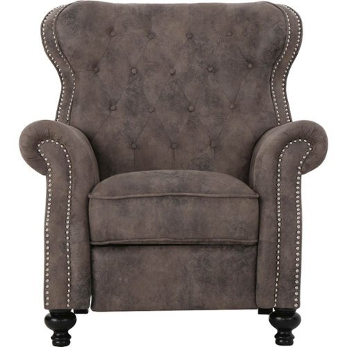 Noble House - Pampa Armchair - Warm Stone-Front_Standard 
