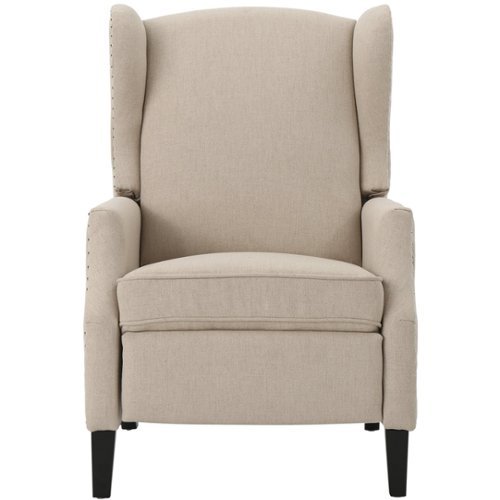 Noble House - Muncie Recliner - Wheat-Front_Standard 