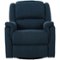 Noble House - Potosi Swivel Recliner - Navy Blue-Front_Standard 