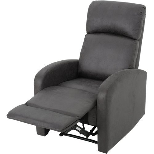 Noble House - Escanaba Recliner - Slate-Front_Standard 