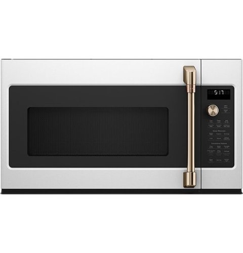 Café - 1.7 Cu. Ft. Convection Over-the-Range Microwave with Sensor Cooking - Matte white