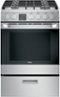 Haier - 2.9 Cu. Ft. Slide-In Gas Convection Range - Stainless Steel-Front_Standard