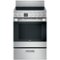 Haier - 2.9 Cu. Ft. Freestanding Electric Convection Range - Stainless Steel-Front_Standard