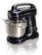 Hamilton Beach - 300 Watt 7 Speed Stand Mixer - Black-Front_Standard