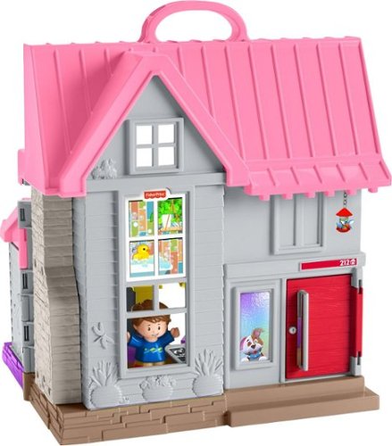  Fisher-Price - Little People Big Helpers Home - Pink