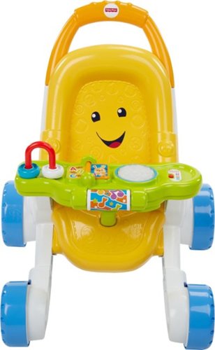 Fisher-Price - Laugh & Learn Stroll & Learn Walker - Yellow-Front_Standard 