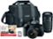 Canon - EOS Rebel T7i DSLR Two Lens Kit with 18-55mm and 55-250mm Lenses - Black-Front_Standard
