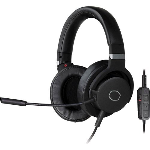 Cooler Master - MH752 Wired 7.1 Virtual Surround Sound Gaming Headset - Gray/Black