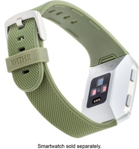 WITHit Band Kit for Fitbit™ Ionic (2-Pack) - Green/Black WHERE TO BUY