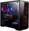 CLX - Gaming Desktop - Intel Core i7 - 16GB Memory - 2TB Hard Drive + 120GB Solid State Drive - Black/Red-Front_Standard