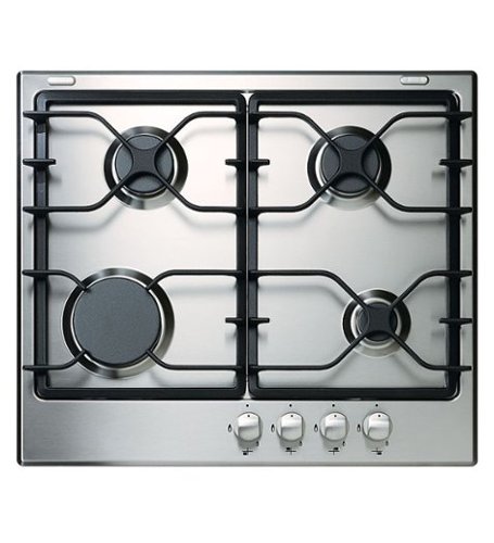 Photos - Hob Whirlpool  24" Built-In Gas Cooktop - Stainless Steel WCG52424AS 