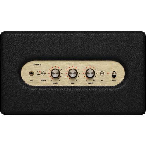 Marshall Acton II Bluetooth Speaker Black 1002481 - Best Buy