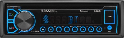BOSS Audio - In-Dash - CD/DM Receiver - Built-in Bluetooth - Black