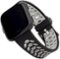 WITHit - Sport Band Watch Strap for Fitbit™ Versa, Versa Lite and Versa 2 - Black/Gray-Angle_Standard