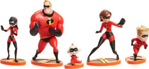  Disney - Incredibles 2 Family Figurine Set