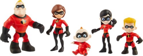  Jakks - Disney Pixar Incredibles 2 Family Set (5-Pack)