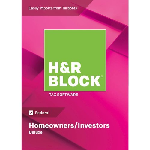 H&R Block - Deluxe Tax Software - Windows-Front_Standard 