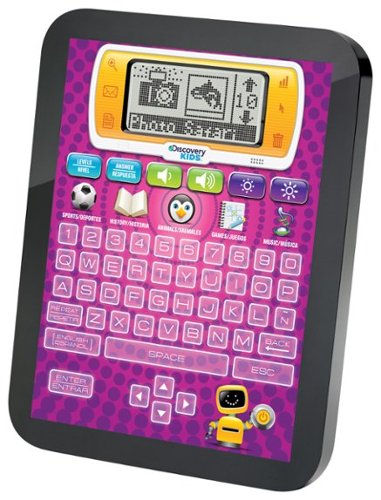  Discovery Kids - Teach &amp; Talk Bilingual Tablet - Pink