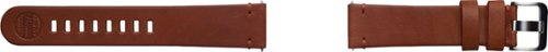 Samsung - Essex Leather Watch Band for Galaxy Watch 42mm, Active and Active 2 - Brown