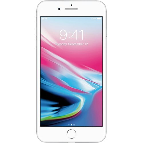Apple - Pre-Owned Excellent iPhone 8 Plus 256GB 4G LTE (Unlocked) - Silver