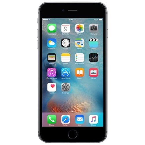  Apple - Refurbished Good - iPhone 6S Plus with 32GB Memory Cell Phone (Unlocked) - Space Gray