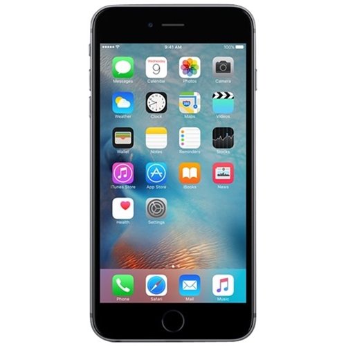  Apple - Refurbished Excellent - iPhone 6S with 32GB Memory Cell Phone (Unlocked) - Space Gray