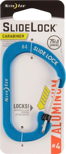  Nite Ize - SlideLock Carabiner - Blue