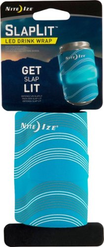  Nite Ize - SlapLit LED Drink Wrap - Blue